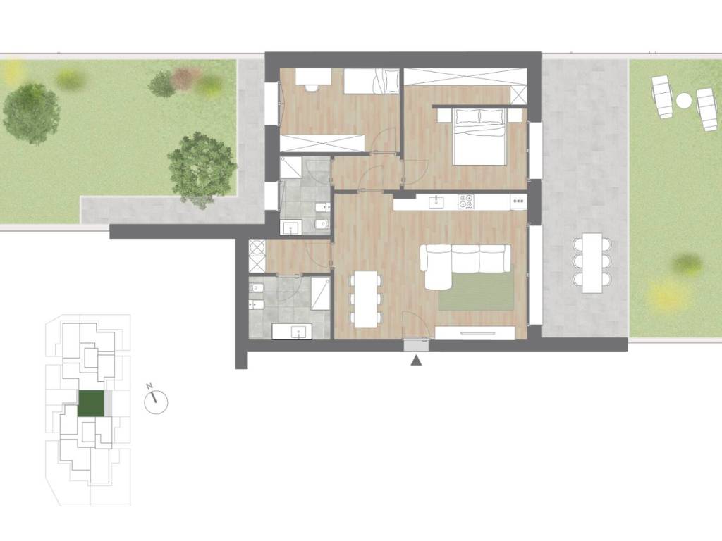 appartamento in vendita a Cologno Monzese