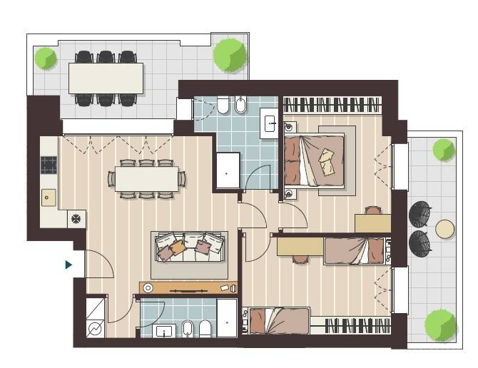 appartamento in vendita a Cologno Monzese