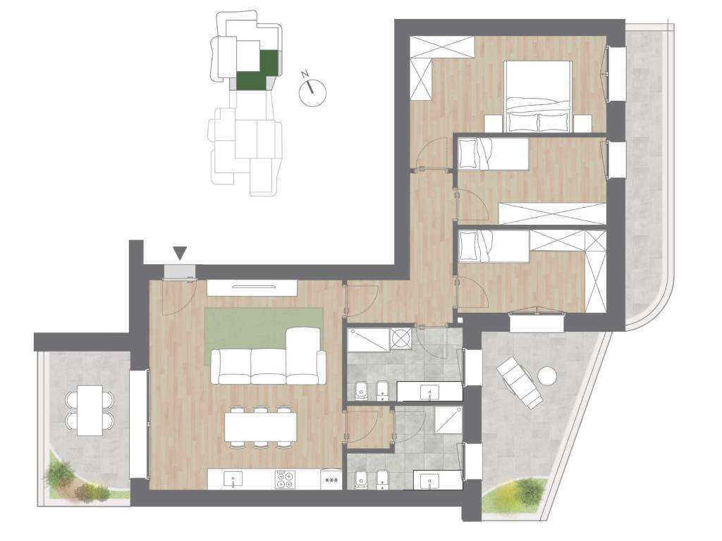 appartamento in vendita a Cologno Monzese