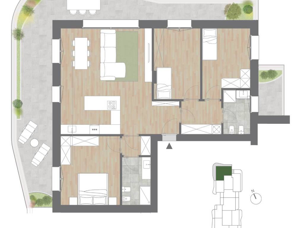 appartamento in vendita a Cologno Monzese