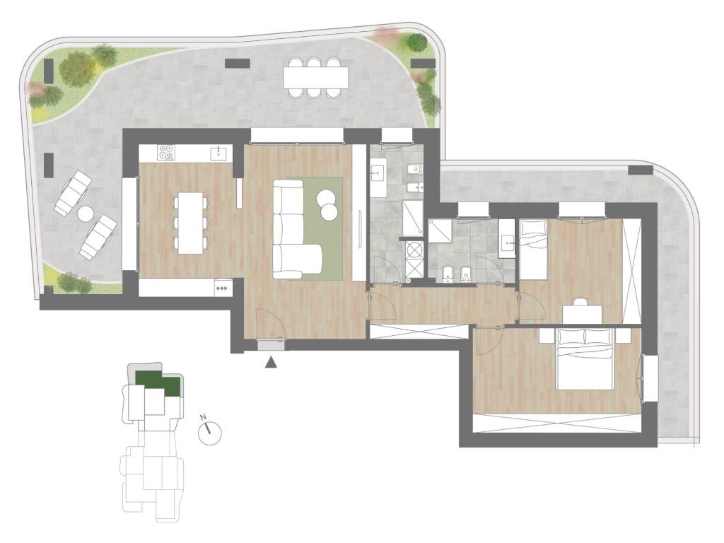 appartamento in vendita a Cologno Monzese