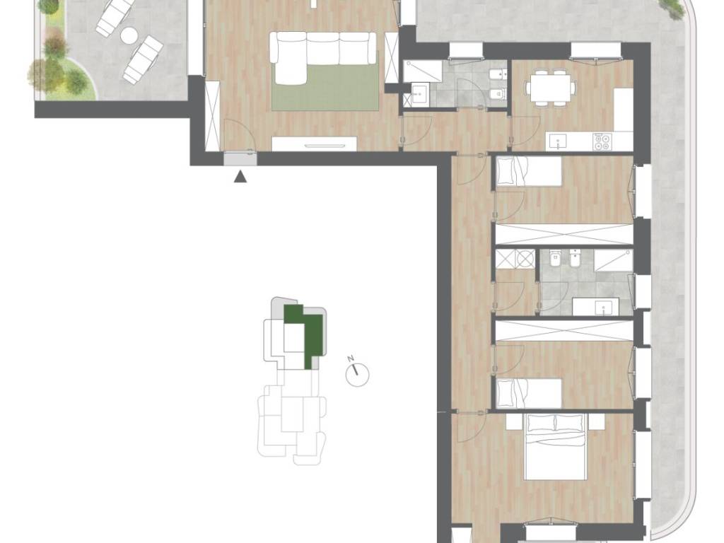 appartamento in vendita a Cologno Monzese