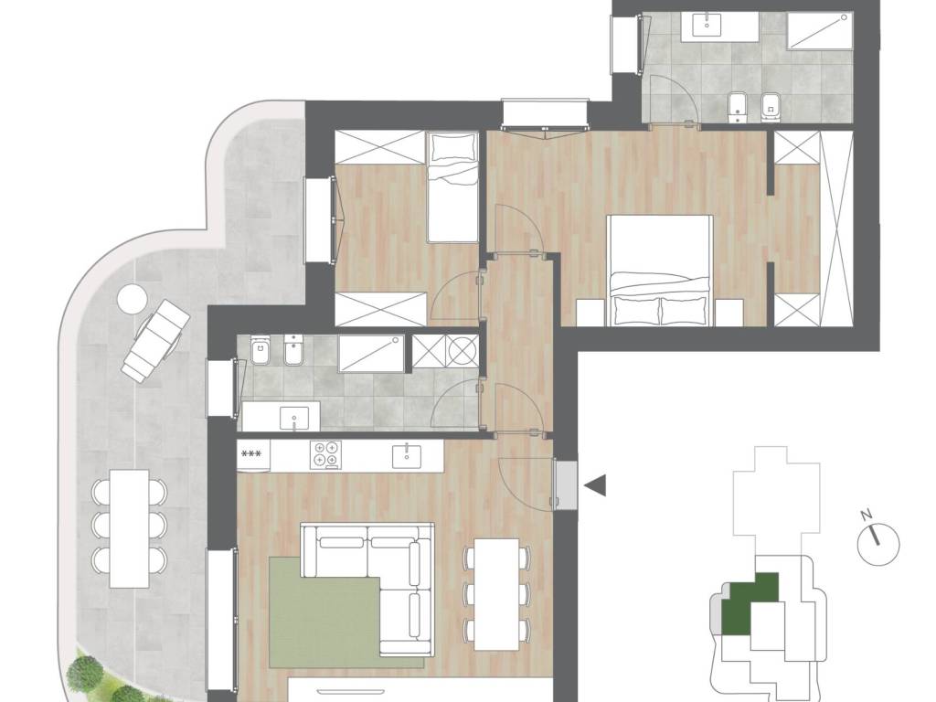 appartamento in vendita a Cologno Monzese