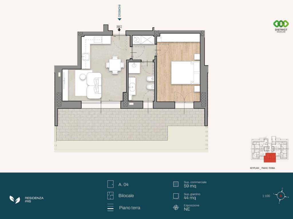 appartamento in vendita a Cologno Monzese in zona San Maurizio al Lambro