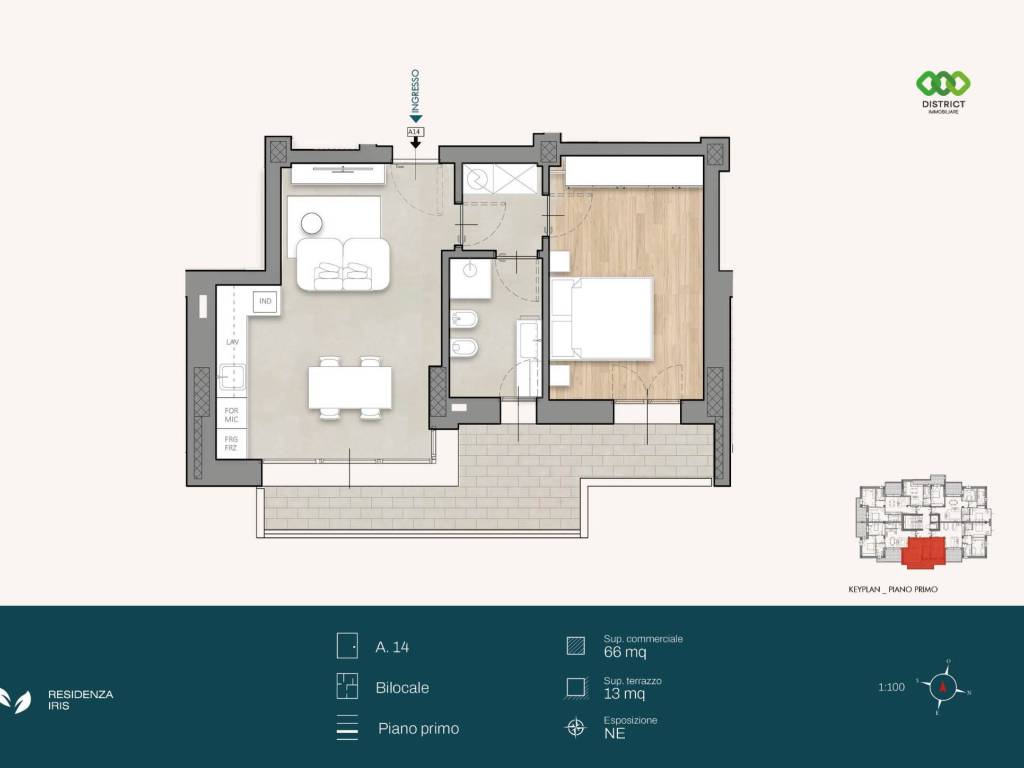 appartamento in vendita a Cologno Monzese in zona San Maurizio al Lambro