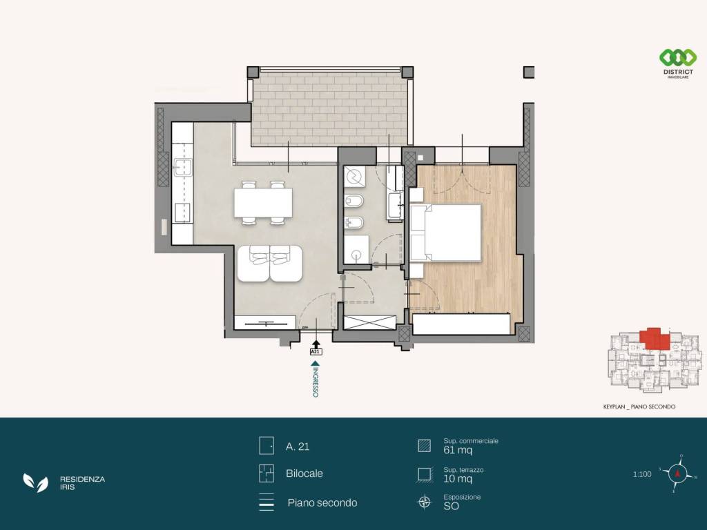 appartamento in vendita a Cologno Monzese in zona San Maurizio al Lambro