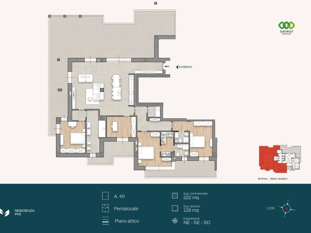 appartamento in vendita a Cologno Monzese in zona San Maurizio al Lambro