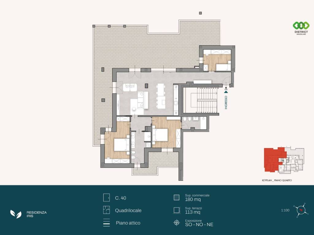 appartamento in vendita a Cologno Monzese in zona San Maurizio al Lambro