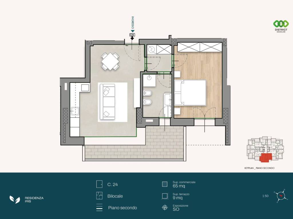 appartamento in vendita a Cologno Monzese in zona San Maurizio al Lambro