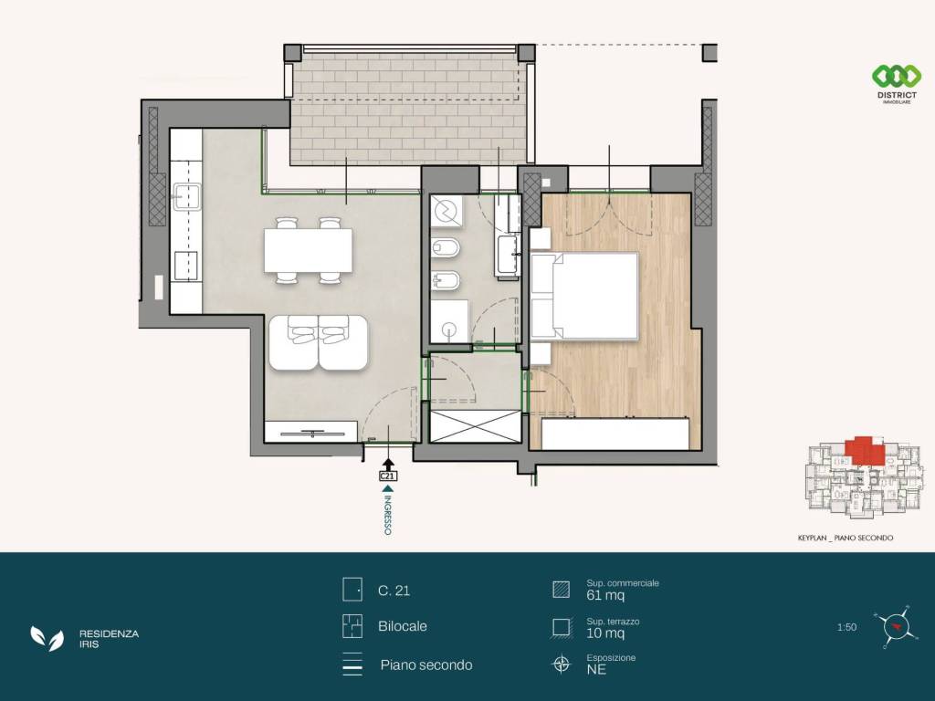 appartamento in vendita a Cologno Monzese in zona San Maurizio al Lambro