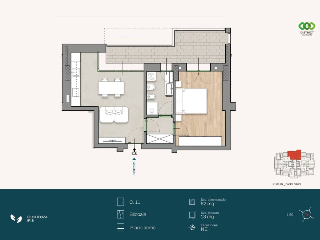 appartamento in vendita a Cologno Monzese in zona San Maurizio al Lambro