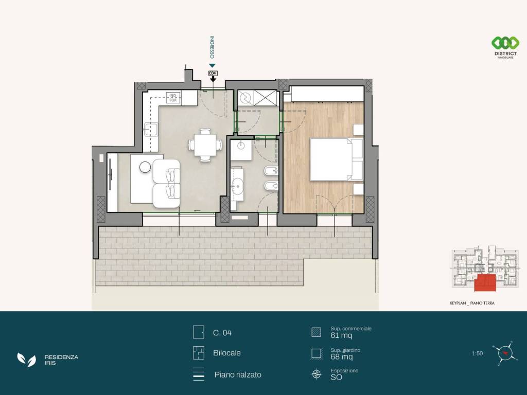 appartamento in vendita a Cologno Monzese in zona San Maurizio al Lambro