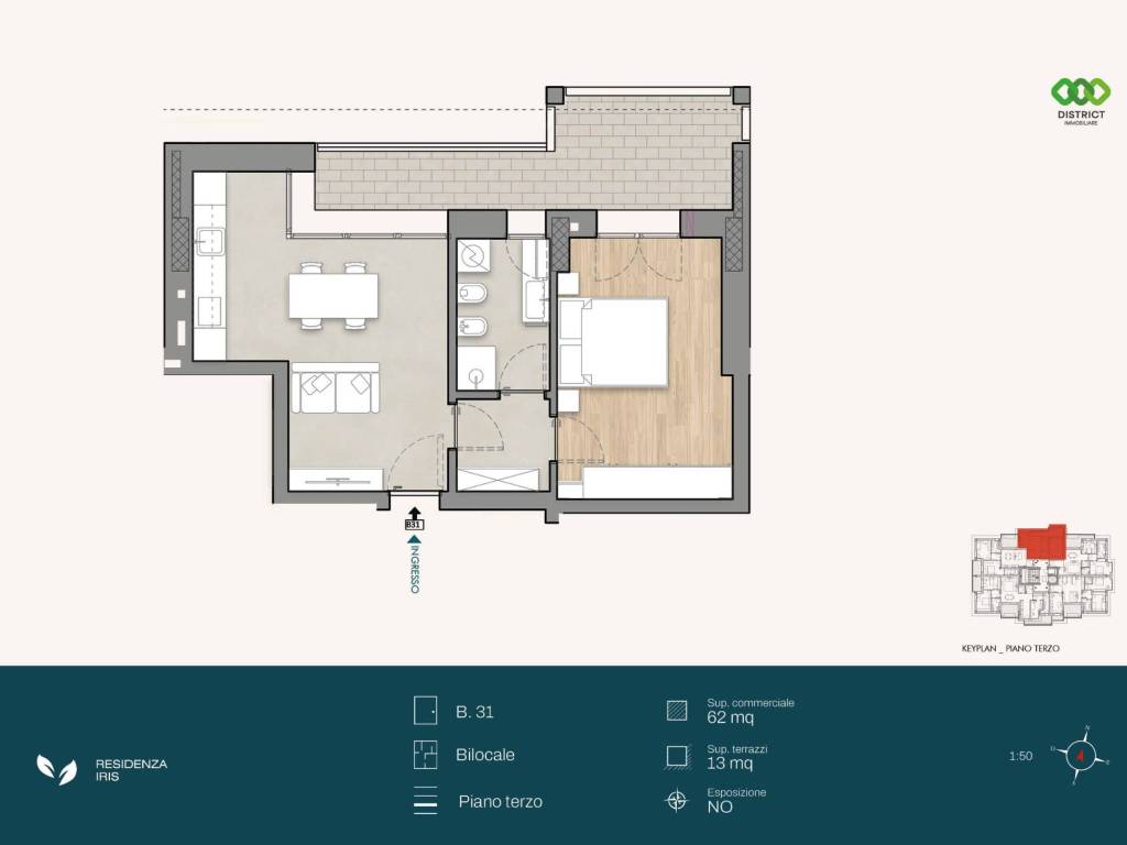appartamento in vendita a Cologno Monzese in zona San Maurizio al Lambro
