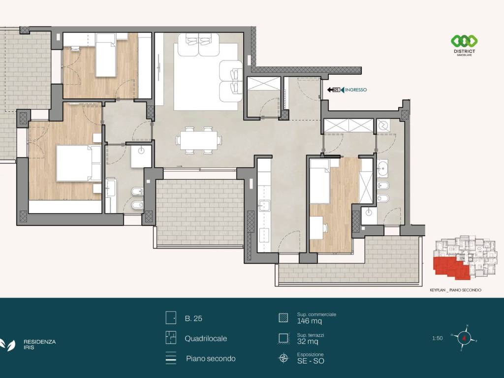 appartamento in vendita a Cologno Monzese in zona San Maurizio al Lambro