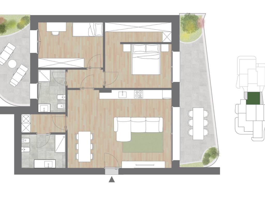 appartamento in vendita a Cologno Monzese