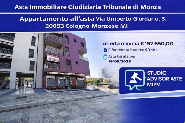 appartamento in vendita a Cologno Monzese