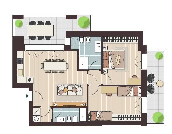 appartamento in vendita a Cologno Monzese in zona San Maurizio al Lambro