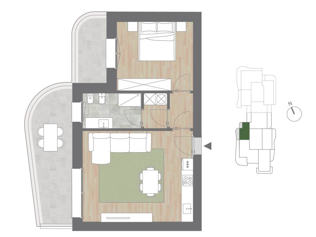 appartamento in vendita a Cologno Monzese