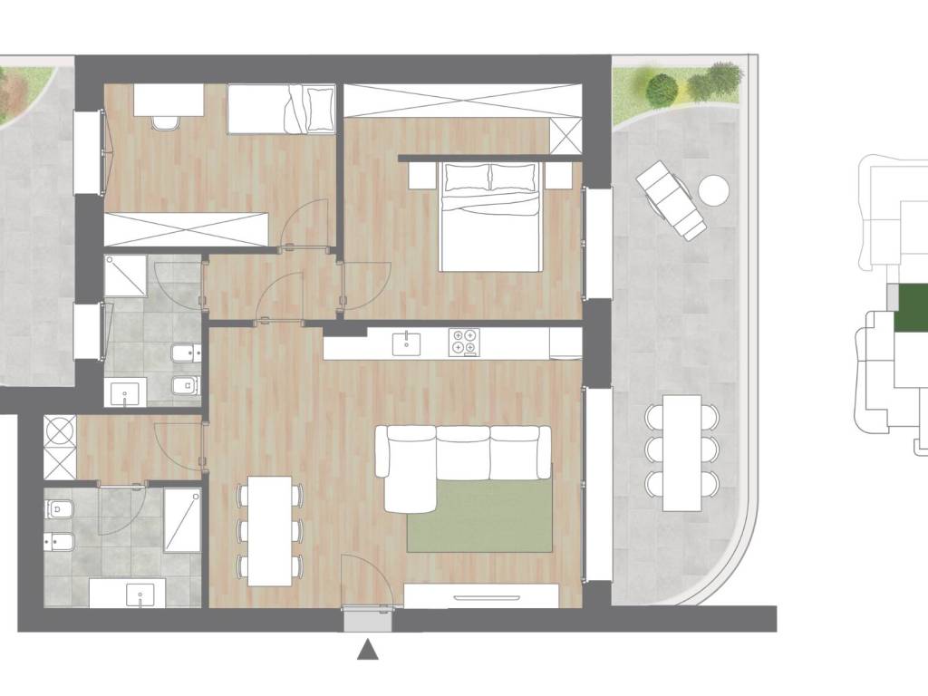 appartamento in vendita a Cologno Monzese