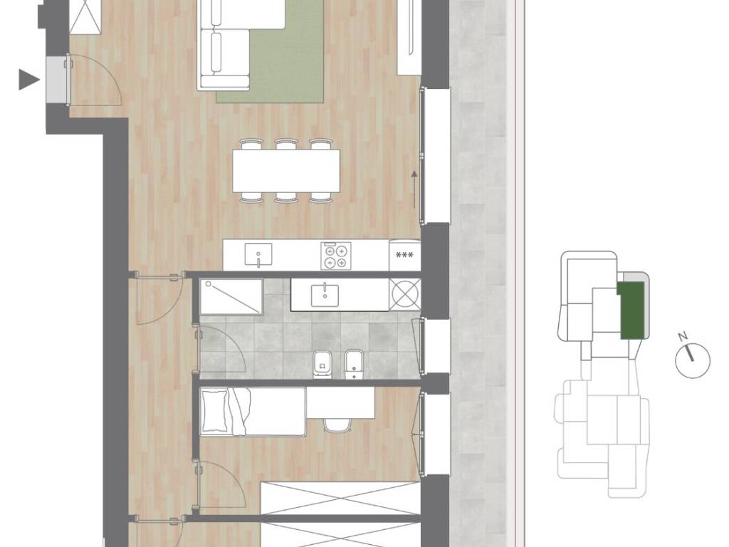 appartamento in vendita a Cologno Monzese