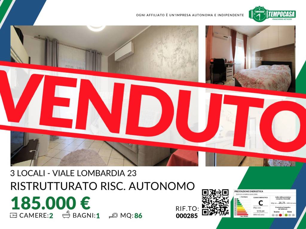 appartamento in vendita a Cologno Monzese in zona San Maurizio al Lambro