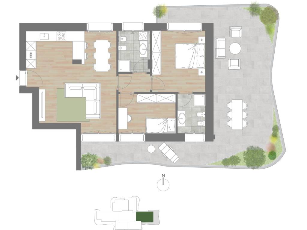 appartamento in vendita a Cologno Monzese