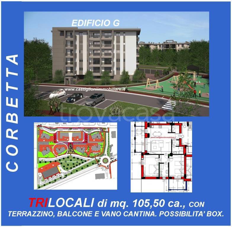 appartamento in vendita a Corbetta in zona Battuello
