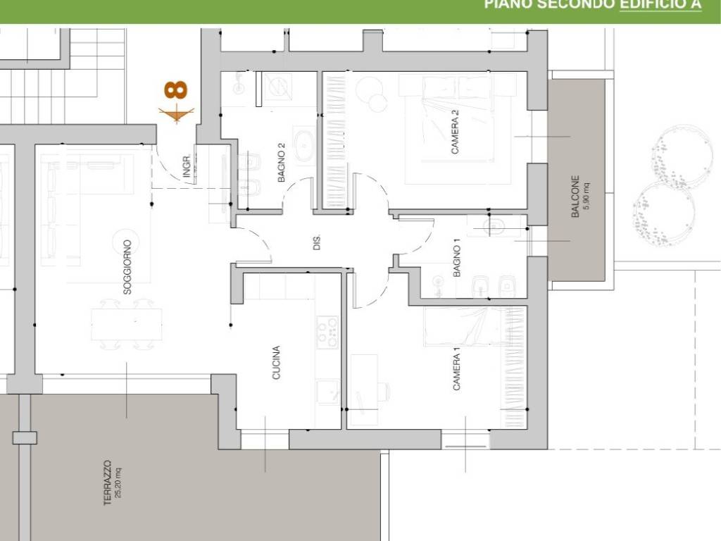 appartamento in vendita a Corbetta