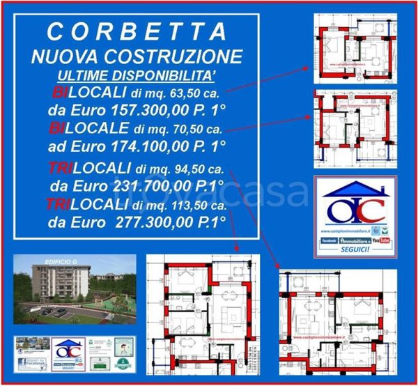 appartamento in vendita a Corbetta in zona Battuello