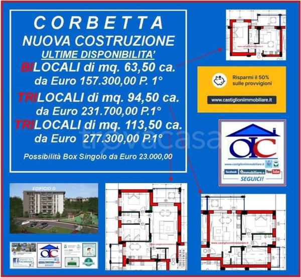 appartamento in vendita a Corbetta in zona Battuello