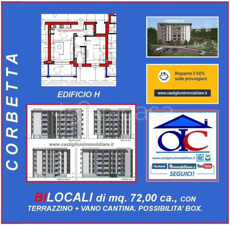 appartamento in vendita a Corbetta in zona Battuello