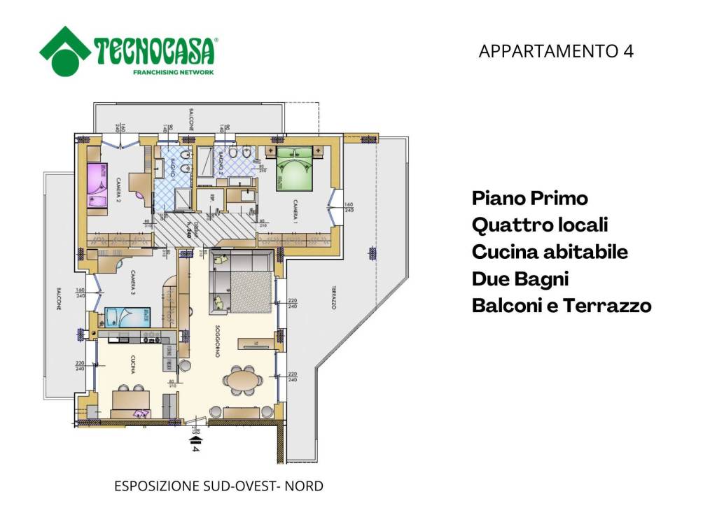 appartamento in vendita a Cornaredo