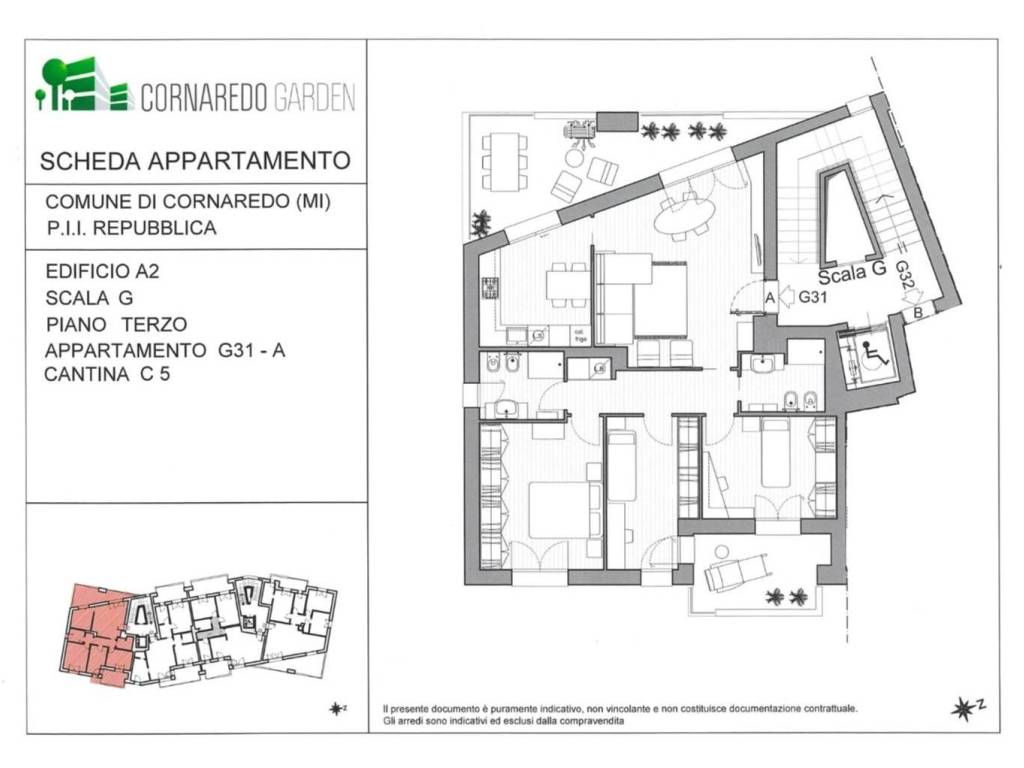 appartamento in vendita a Cornaredo