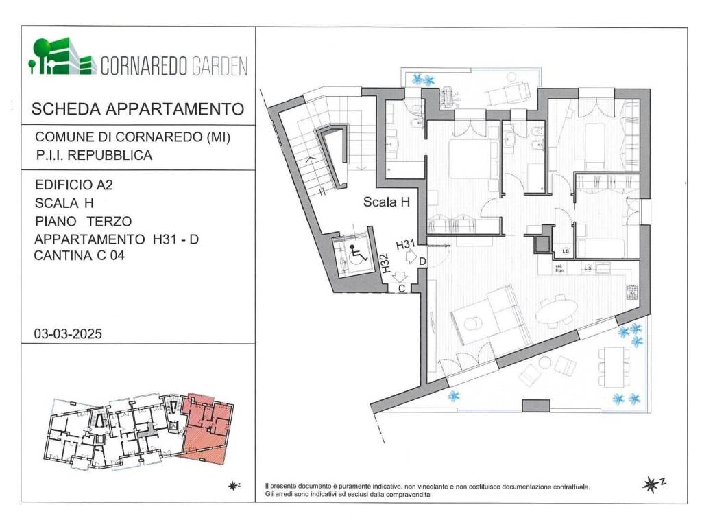 appartamento in vendita a Cornaredo