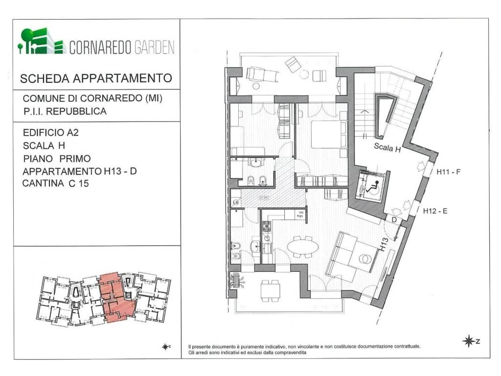appartamento in vendita a Cornaredo