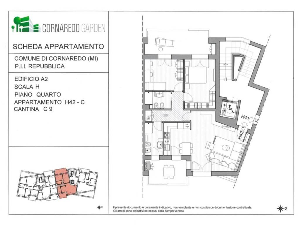 appartamento in vendita a Cornaredo