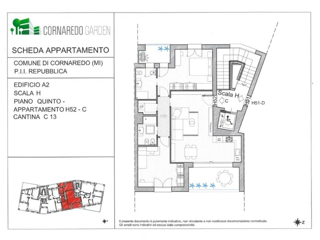 appartamento in vendita a Cornaredo