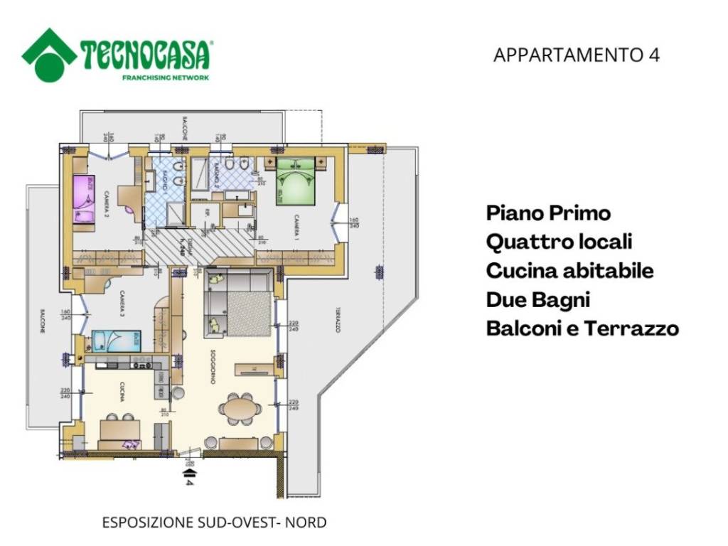 appartamento in vendita a Cornaredo