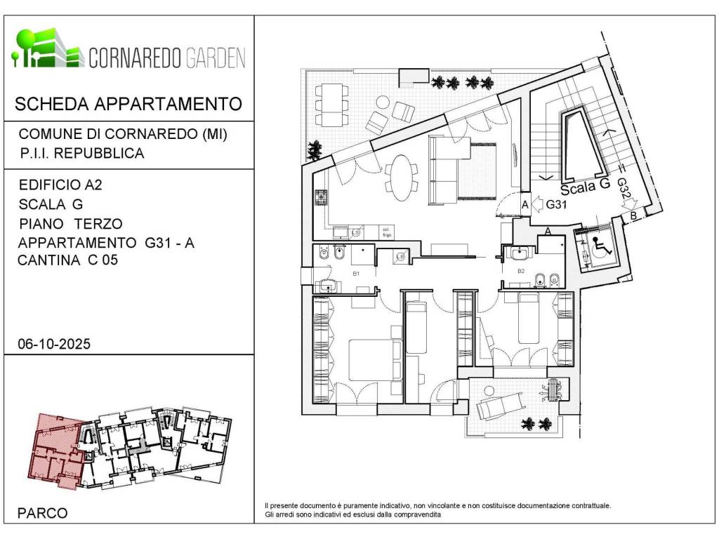 appartamento in vendita a Cornaredo