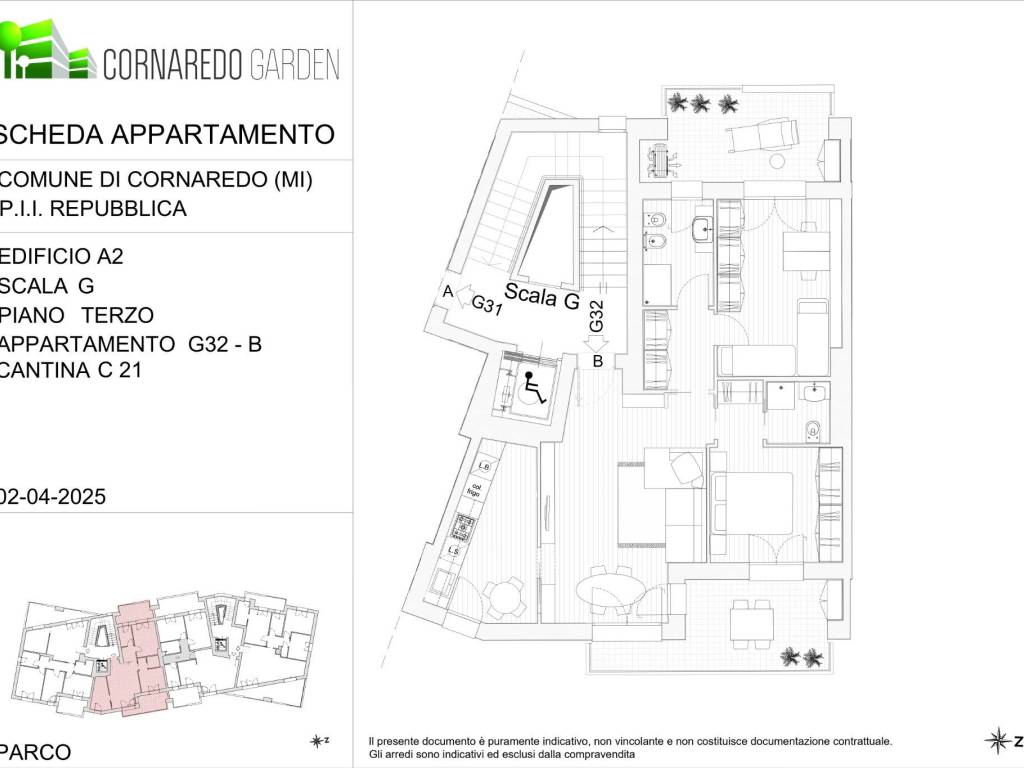 appartamento in vendita a Cornaredo