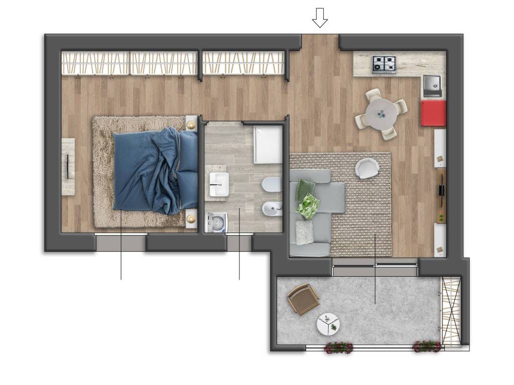 appartamento in vendita a Cornaredo