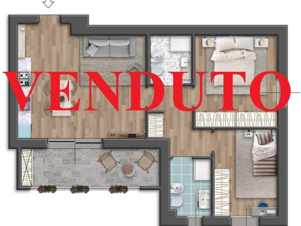 appartamento in vendita a Cornaredo