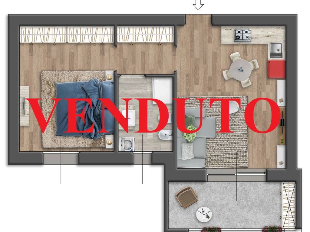 appartamento in vendita a Cornaredo