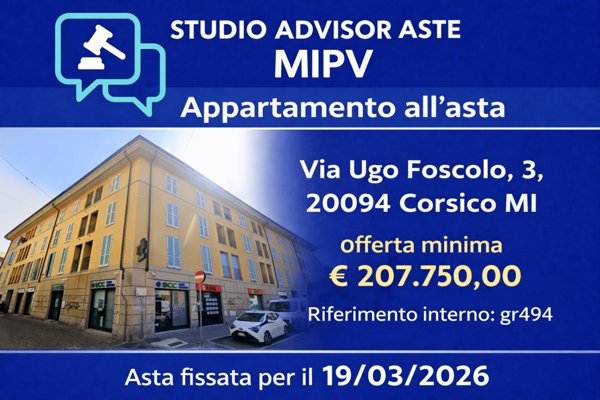 appartamento in vendita a Corsico