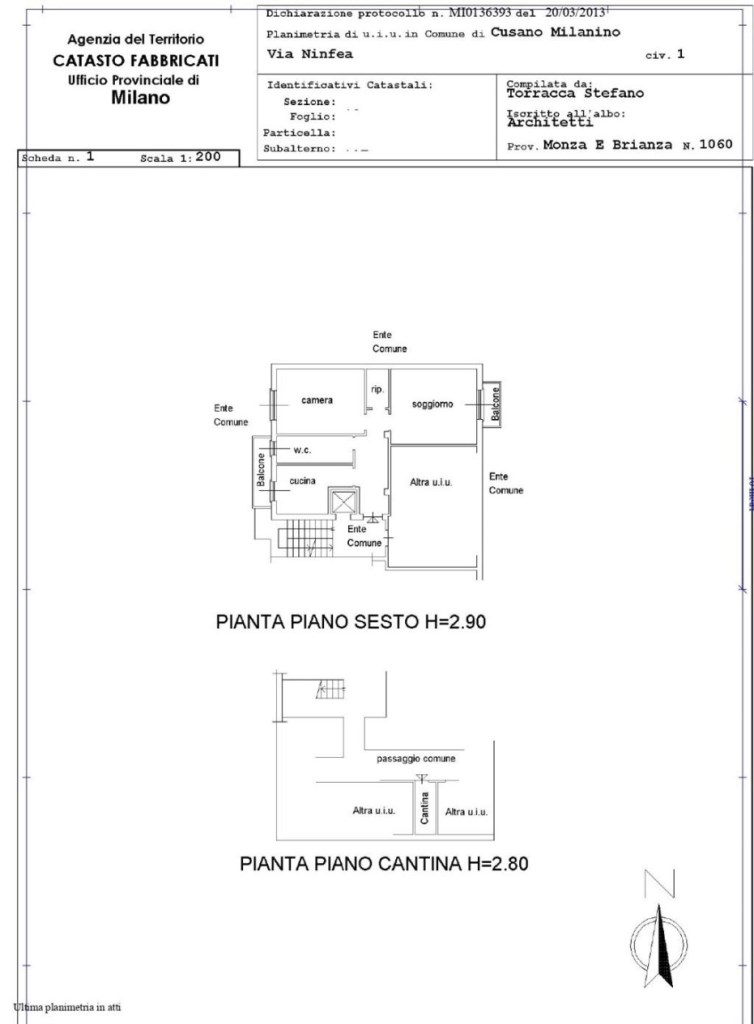 appartamento in vendita a Cusano Milanino