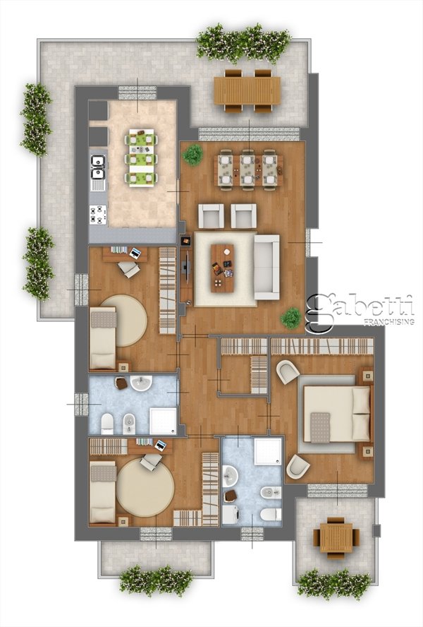 appartamento in vendita a Dairago