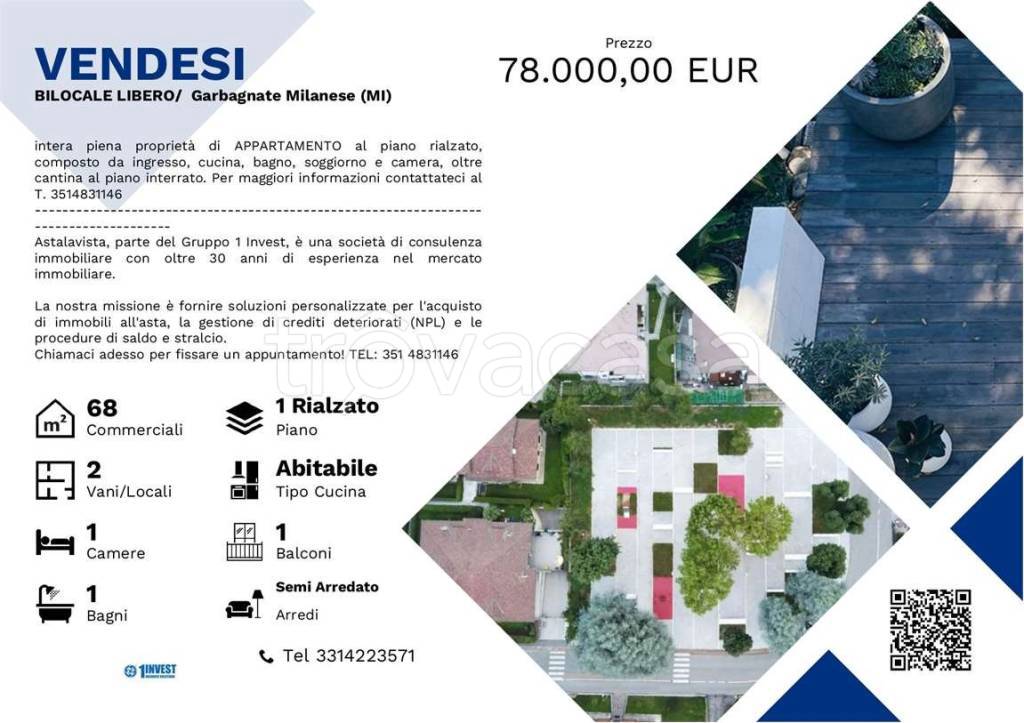 appartamento in vendita a Garbagnate Milanese
