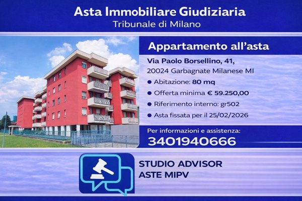 appartamento in vendita a Garbagnate Milanese