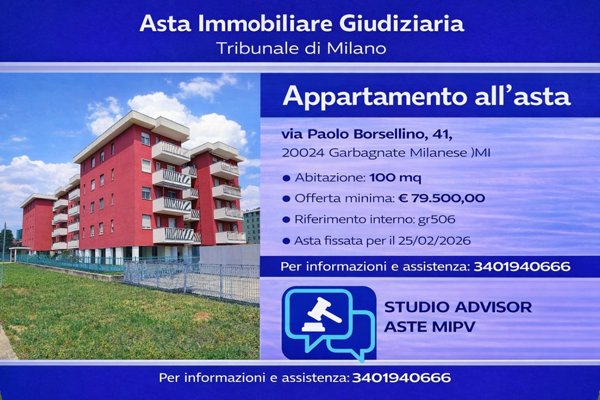 appartamento in vendita a Garbagnate Milanese