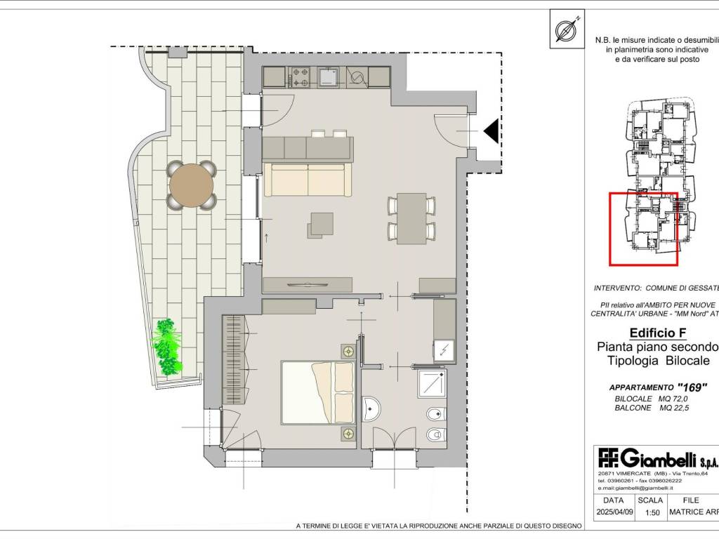 appartamento in vendita a Gessate